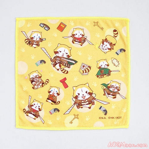 《进击的巨人x小浣熊》梦幻合作 大家都变成小浣熊来诱惑人了～♥