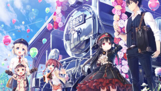 【Galgame游戏周边/游戏设定集】爱上火车官方设定集两本